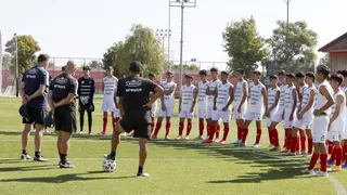 La Roja sub 15 entrenó con miras al Torneo de Gradisca