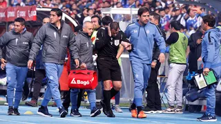 Delegado presidencial Humberto Toro: El cuarto árbitro fue herido por estos fuegos artificiales