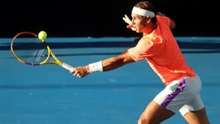 Nadal venció a Thiem en una exhibición previa a Australia