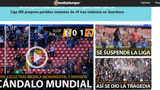 “Escándalo mundial” y “horror en México”: La reacción de los medios por batalla campal en Querétaro