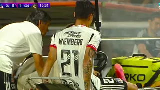 ¿Otra baja para Colo Colo? Erick Wiemberg salió resentido ante Coquimbo Unido