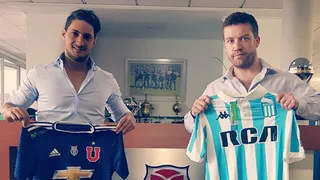 La U recibió a representante de Racing para pactar la seguridad de sus hinchas