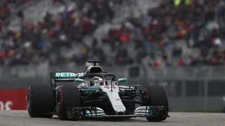 La grilla de salida del Gran Premio de Estados Unidos en la Fórmula 1