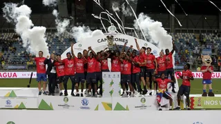 Las celebraciones de Ecuador tras coronarse en el Sudamericano sub 20 en Rancagua