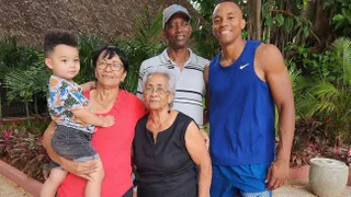 Santiago Ford vivió grandes emociones al reencontrarse con su familia en Cuba
