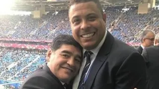 Ronaldo elogió a Diego Maradona: “Mi ídolo personal”