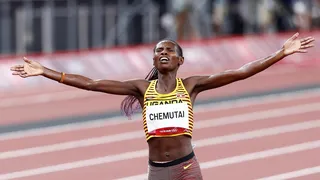 Peruth Chemutai se coronó campeona de los 3.000 metros con obstáculos en Tokio 2020