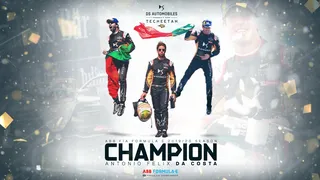 Antonio Félix da Costa se proclamó campeón de la Fórmula E a falta de dos carreras