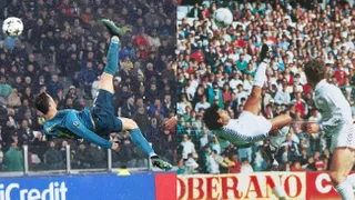 ¿Cuál es la mejor chilena en la historia de Real Madrid? ¿Cristiano o Hugo Sánchez?