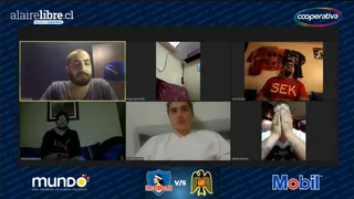 Las dos caras de la moneda se vivieron en Hinchada Cooperativa tras el quinto gol de U. Española a Colo Colo