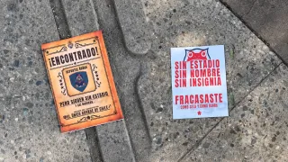 “Sin estadio”: los polémicos panfletos que aparecieron en el Estadio Nacional