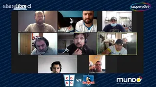 El debate en Hinchada Cooperativa tras el empate entre la UC y Colo Colo