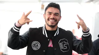 Gabriel Suazo arribó al Estadio Monumental para presenciar el duelo entre Colo Colo y Copiapó