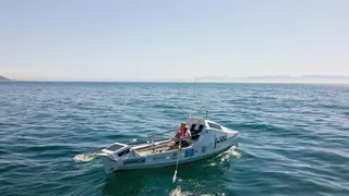 Sudafricano cruzó el Atlántico a remo en 70 días e impuso récord mundial