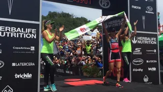 ¡Llegó el pentacampeonato! Bárbara Riveros ganó el Ironman 70.3 de Pucón