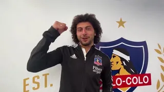 Maxi Falcón envió un mensaje a los hinchas de Colo Colo: “Vamo’ arriba”