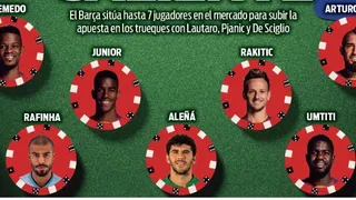 Sitúan a Arturo Vidal entre las “fichas de pago” de Barcelona en sus “trueques” con Juventus e Inter