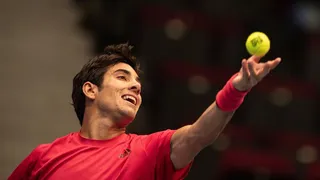 Cristian Garin y Dominic Thiem animan atractivo encuentro en octavos de final de Viena