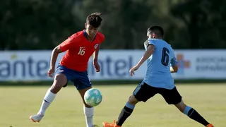 Selección chilena sub 20 igualó con Uruguay en amistoso jugado en Montevideo