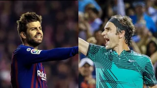 Gerard Piqué negó que exista una “batalla de egos” con Roger Federer