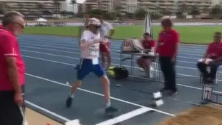 Atleta de 102 años se proclamó campeón del mundo en salto largo