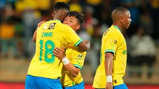 Marcelo Allende marcó su segundo gol en Mamelodi Sundowns
