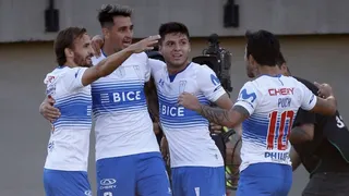 Zampedri finalizó una buena jugada colectiva para poner en ventaja a la UC sobre La Calera