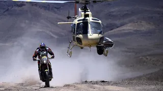 Empresa chilena de helicópteros está a cargo de la logística del Dakar