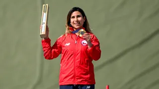 El momento en que Francisca Crovetto se hizo “inmortal” al colgarse su oro olímpico en París 2024