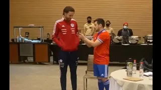 “Pollo” Castillo le regaló un indio pícaro a Ben Brereton