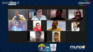 Ignacio Esperidion fue el cruzado que se llevó una nueva alegría en Hinchada Cooperativa