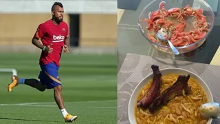 ¿Digno de septiembre? Arturo Vidal se dio un “gustito” con popular plato chileno