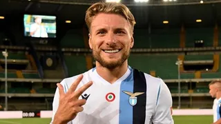 Ciro Inmobile anotó triplete en goleada de Lazio y se perfiló como goleador de Italia y Europa