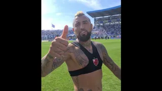 Arturo Vidal: Fue maravilloso ganar con esta camiseta un partido muy difícil