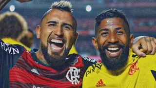 “Familia Mengao”: La reacción de Vidal al gran triunfo de Flamengo sobre Sao Paulo