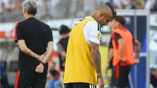 Se confirmó la lesión de Arturo Vidal y ahora es duda para enfrentar a Audax Italiano