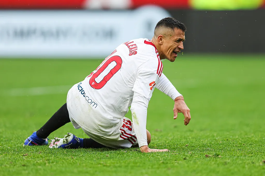 Alexis Sánchez lesionado / Iconsport