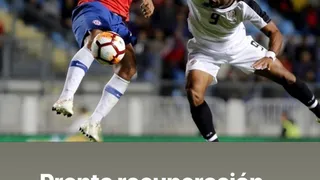 Arturo Vidal le deseó pronta recuperación a Lorenzo Reyes tras su lesión