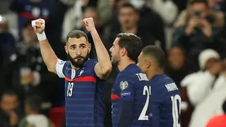 Mbappé y Benzema se lucieron ante Kazajistán y comandaron clasificación de Francia al Mundial de Qatar