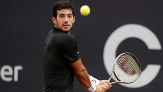 Cristian Garin se despidió del ATP de Río tras caer categóricamente ante Federico Coria