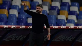 Napoli despidió a Gattuso por Twitter tras quedar fuera de la Liga de Campeones