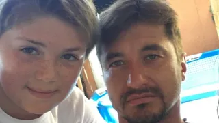 La estrecha relación con el fútbol que tiene el protagonista del famoso video del “Chimuelo”