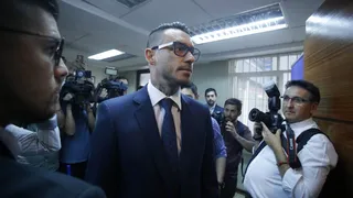 Mauricio Pinilla y Azul Azul comparecieron en audiencia judicial por más de siete horas