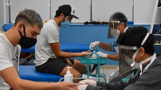 Plantel de Antofagasta fue sometido al test rápido de Covid-19