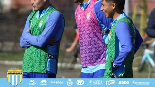 Marcelo Allende entrenó con Magallanes antes de unirse a su nuevo club de Sudáfrica