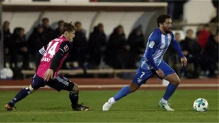 Manuel Iturra se reestrenó en Málaga con derrota ante Hamburgo