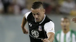 Octavio Rivero anotó ante Bolívar el primer gol de Colo Colo en la Copa Libertadores 2018