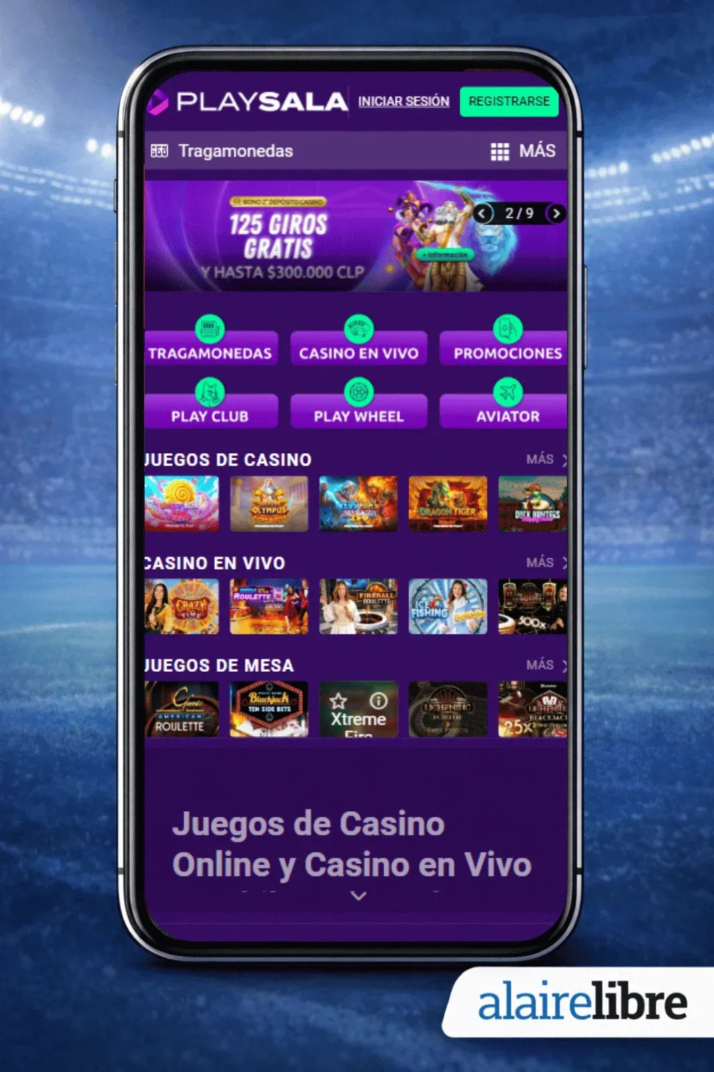 jugar en playsala en chile