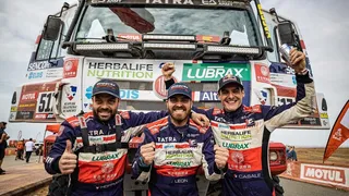 Ignacio Casale se transformó en piloto titular de camiones del Tatra Buggyra Racing