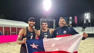 Marco y Esteban Grimalt avanzaron invictos a cuartos en el Beach Pro Tour Elite en Doha